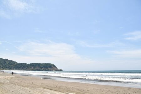 beach and sea, photo as a background, digital imageの写真素材