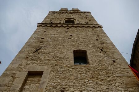 Panorama of the city of Lanciano in Abruzzoの写真素材