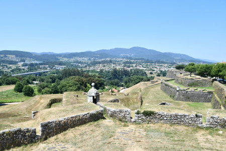 village in the mountains, photo as a background, digital image