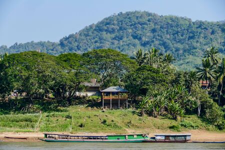 house in the mountains, beautiful photo digital pictureの写真素材