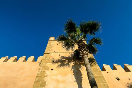 panoramic view of rabat city capital morocco, beautiful photo digital pictureの写真素材