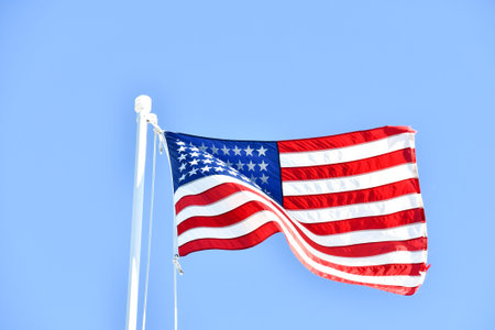 american flag of united states of america, photo as a background, digital image