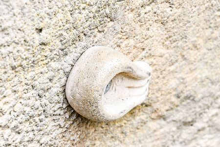 Close up shot of the equipment use for Wall Climbing, baclgroundの写真素材