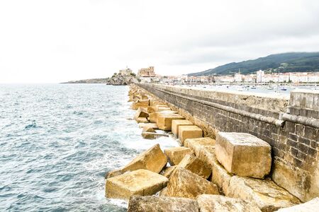 view of giovinazzo apulia, photo as a background, digital imageの写真素材
