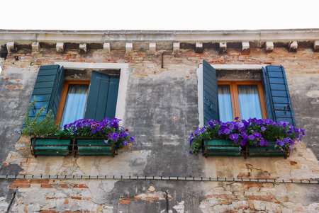 window with shutters, beautiful photo digital pictureの写真素材