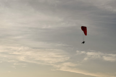 kite in the sky, photo as a background, digital image