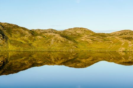 lake in mountains, beautiful photo digital pictureの写真素材