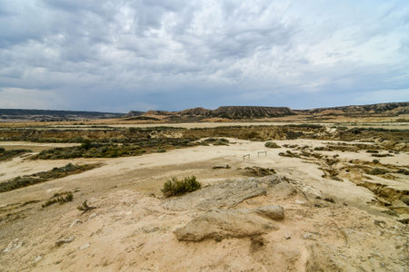 view of desert in israel, photo as a background, digital imageの写真素材