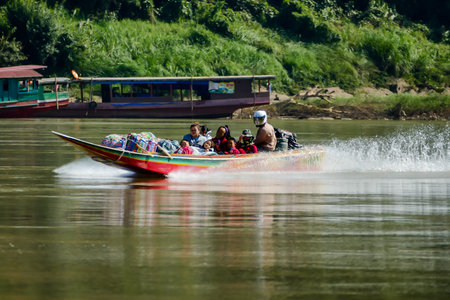 boat on the river, beautiful photo digital picture