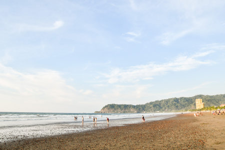 beach and the sea, photo as a background, digital image