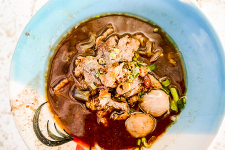 Beautiful photo of Thai Food in Bangkok City