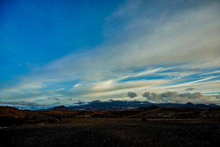 Spanish View Landscape in Tropical Volcanic Canary Islands Spainの写真素材