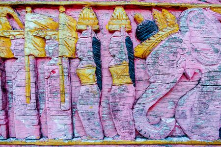 graffiti on the wall, beautiful photo digital pictureの写真素材