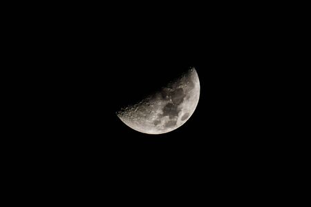 moon in the sky, photo as a background, digital imageの写真素材