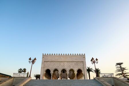 panoramic view of rabat city capital morocco, beautiful photo digital pictureの写真素材