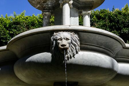 Photo Picture Image of marble water fountain faucetの写真素材
