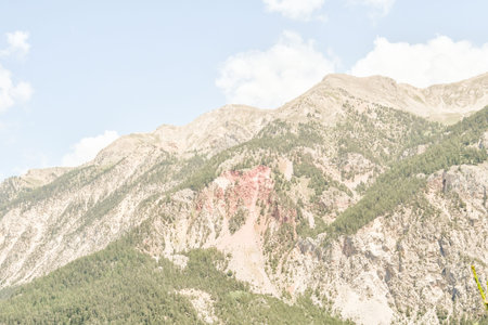 road in the mountains, photo as a background, digital image