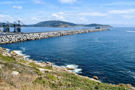 view of sea and beach, photo as a background, photo as a background, digital image