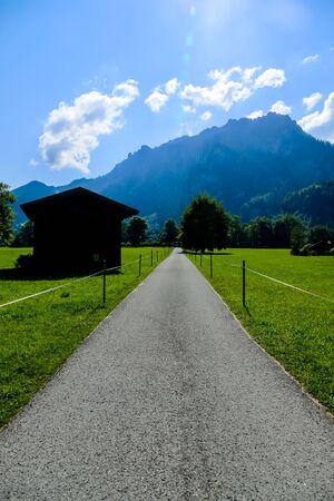 road in the mountains, beautiful photo digital pictureの写真素材