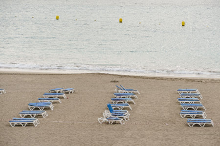 Photo Picture of the Beautiful Ocean Coast's View Los Cristianos Tenerife