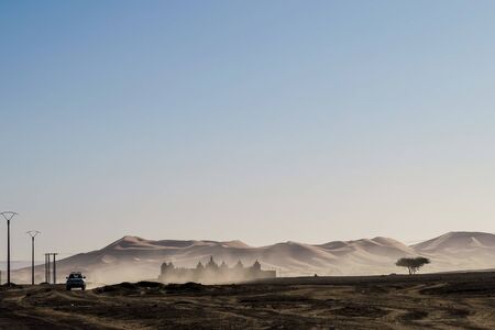 landscape of desert, beautiful photo digital pictureの写真素材