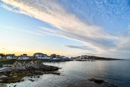 sunset over sea, photo as a background, digital imageの写真素材