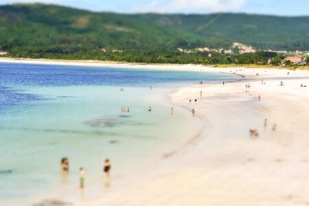 beach and sea, photo as a background, digital imageの写真素材