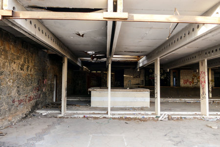 Photo Picture Image of an abandoned resort in Las Galletas Tenerife Canary Islands Spainの写真素材
