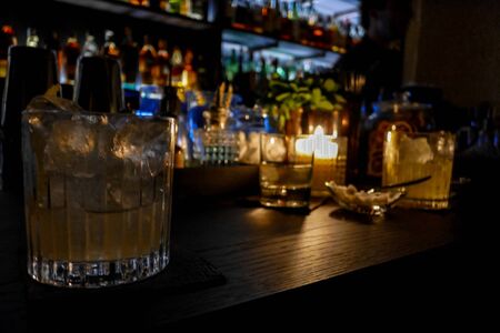 bar at night, beautiful photo digital pictureの写真素材