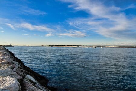clouds over the sea, photo as a background, digital imageの写真素材