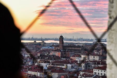 view of manhattan from brooklyn bridge, photo as a background, digital imageの写真素材