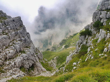 mountain in the alps, photo as a background, digital image