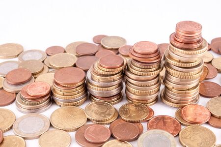 Picture of a Business Money Concept Idea Euro Currencyの写真素材