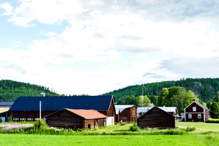 village in the mountains, beautiful photo digital picture