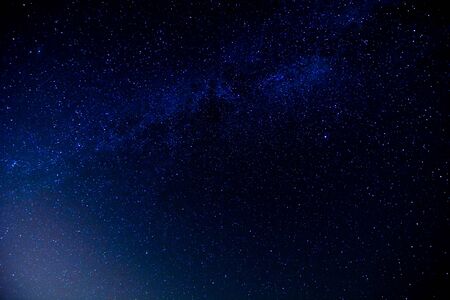 Starry Night Sky with a lot of Stars Backgroundの写真素材