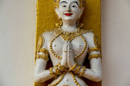 golden statue of buddha in thailand, beautiful photo digital pictureの写真素材