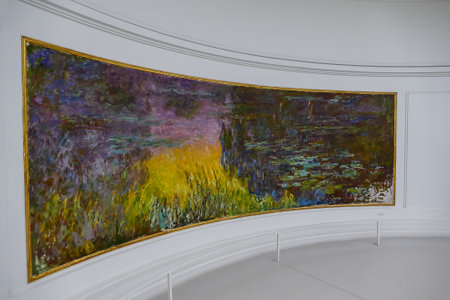 Editorial picture of Orangerie museum in paris city, taken 25 12 2018のeditorial素材
