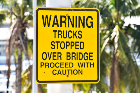 street sign in miami city florida usa america