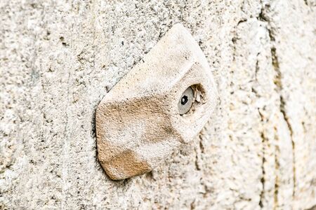 Close up shot of the equipment use for Wall Climbing, baclgroundの写真素材