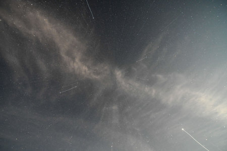 clouds and lightning, photo as a background, digital image