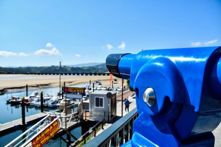 view of binoculars, photo as a background, digital imageの写真素材