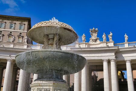 fountain in madrid spain, photo as a background, digital imageの写真素材