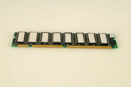 Close-up of ram memory pc computer part