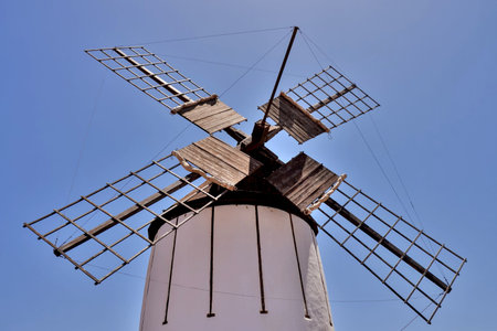 Photo Picture of a Classic Vintage Windmill Building