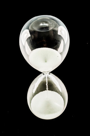 Classic Style Vintage Old Hourglass Sandglass Clockの写真素材