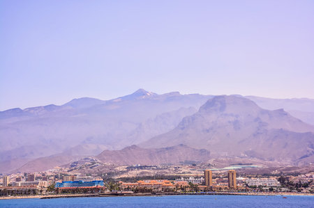 Picture View of Tenerife South in the Canary Islandsの写真素材