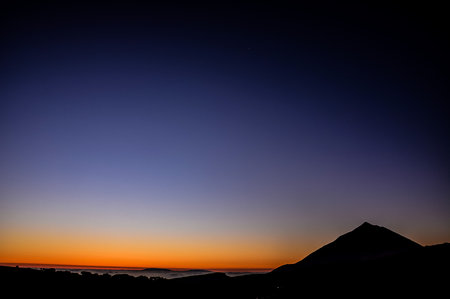 Teide National Park in Tenerife at Canary Islandsの写真素材