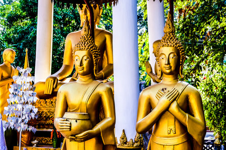 statue of buddha in thailand, beautiful photo digital pictureの写真素材