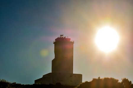 Telescopes of the Teide Astronomical Observatory in Tenerife, Spain.の写真素材