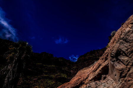Big Valley in Gran Canaria, Canary Islands, Spainの写真素材